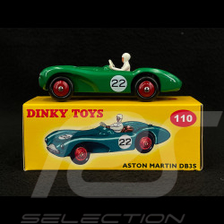 Aston Martin DB3S n° 22 Vainqueur Grand Prix Spa 1955 Paul Frère 1/43 Norev Dinky Toys 110S