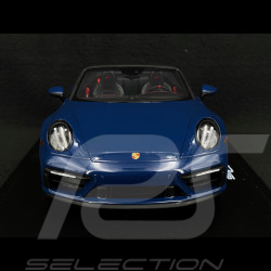 Porsche 911 Carrera GTS Cabriolet Type 992 2022 America Edition Azure Blue 1/18 Spark WAP0211060PGTA