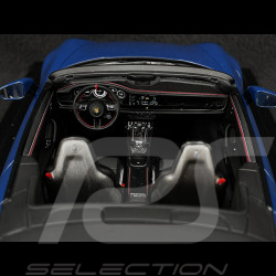 Porsche 911 Carrera GTS Cabriolet Type 992 2022 America Edition Azurblau 1/18 Spark WAP0211060PGTA