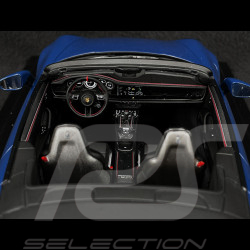 Porsche 911 Carrera GTS Cabriolet Type 992 2022 America Edition Azure Blue 1/18 Spark WAP0211060PGTA