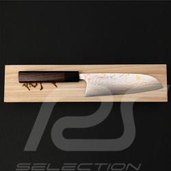 Knife Kasumi Rainbow made by Takeshi Saji Santoku versatile 18 cm Chroma SJ04
