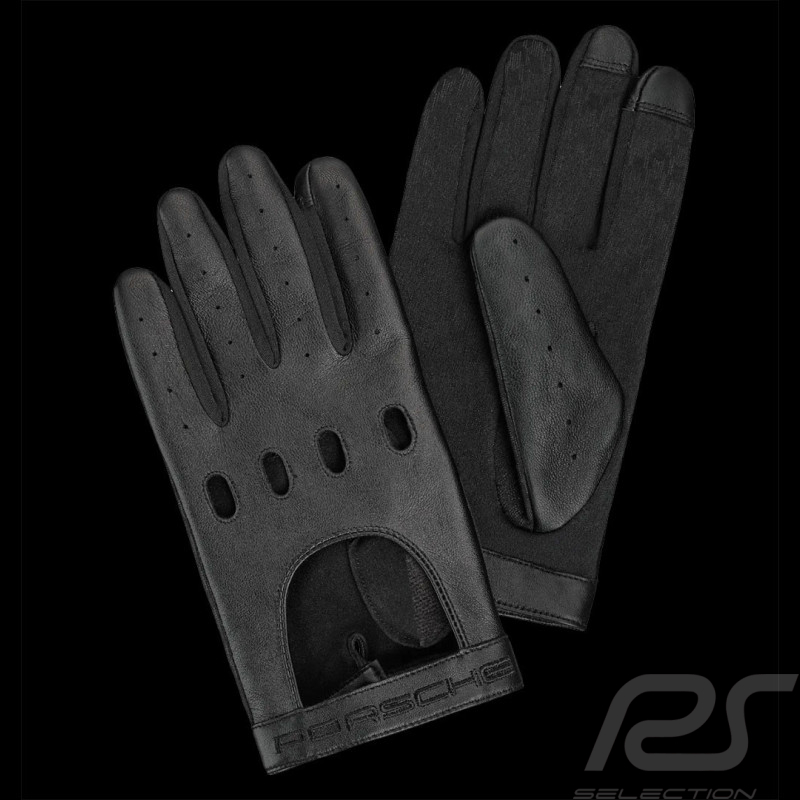 Porsche Lederhandschuhe Heritage Kollektion Schwarz WAP324PHRT - Unisex