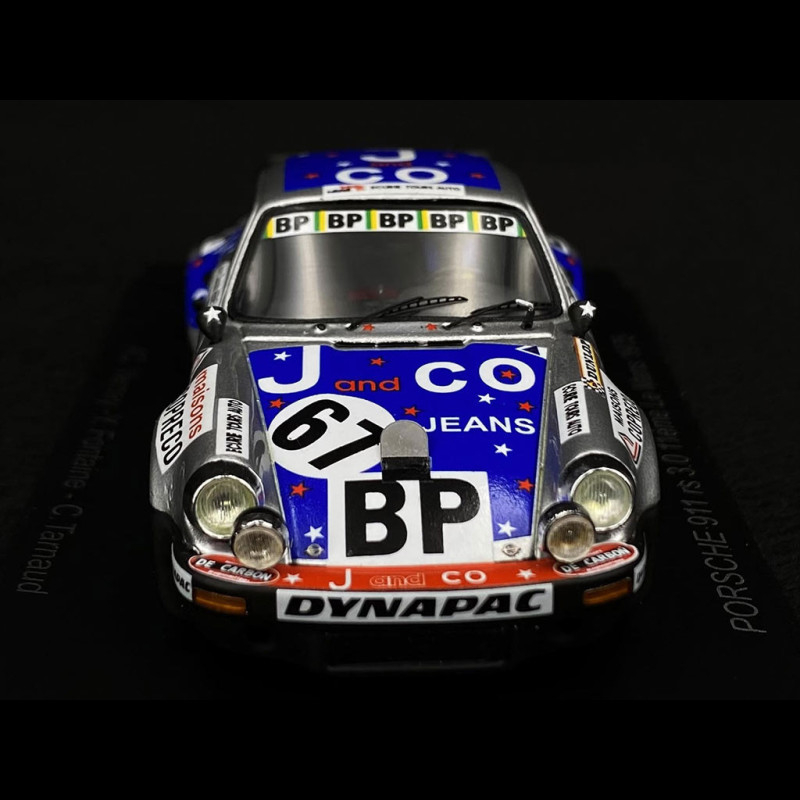 SPARK-MODEL S9806 Scala 1/43 | PORSCHE 911 CARRERA RSR 3.0L COUPE TEAM PORSCHE CLUB ROMAND N 63 24h LE MANS 1975 JEAN CLAUDE BERING - KLAUS UTZ - HORST GODEL WHITE BLUE SPARK-MODEL S9806 Scala 1/43 | PORSCHE 911 CARRERA RSR 3.0L COUPE TEAM PORSCHE CLUB ROMAND N 63 24h LE MANS 1975 JEAN CLAUDE BERING - KLAUS UTZ - HORST GODEL WHITE BLUE