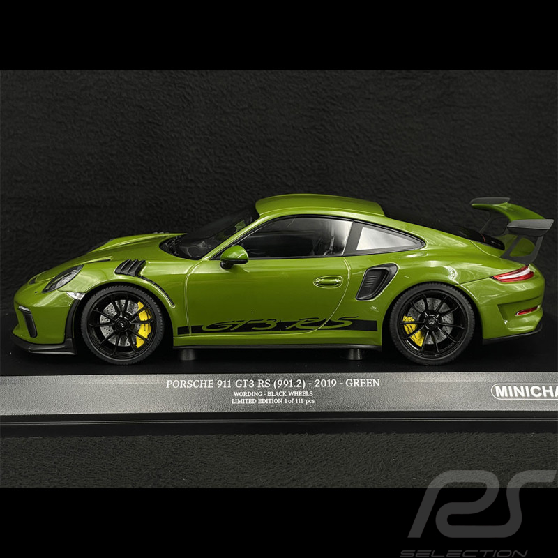 1/18 Minichamps 2019 Porsche 911 (991.2) GT3 RS (Lizard Green with