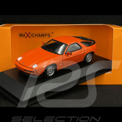 Porsche 928 S 1979 Continental Orange 1/43 Minichamps 940068122