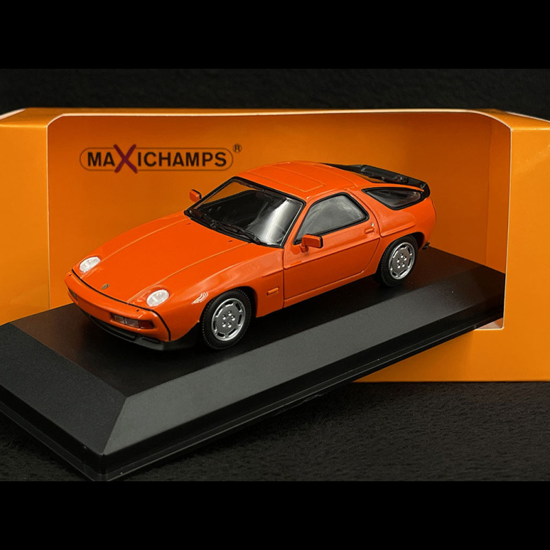 Porsche 928 S 1979 Continental Orange 1/43 Minichamps 940068122