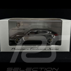 Porsche Panamera Exclusive noire / marron 1/43 Spark WAP0207010F