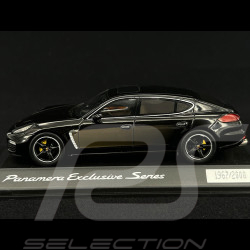 Porsche Panamera Exclusive noire / marron 1/43 Spark WAP0207010F