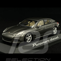 Porsche Panamera diesel 2014 gris agate 1/43 Minichamps WAP0202300E