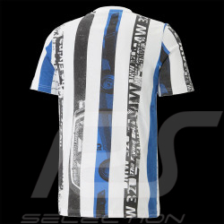 T-shirt BMW Motorsport Puma Strip Weiß / Blau 538139-02 - herren