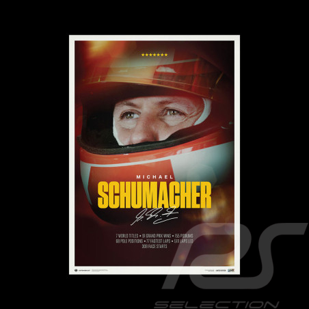 Póster Michael Schumacher -...