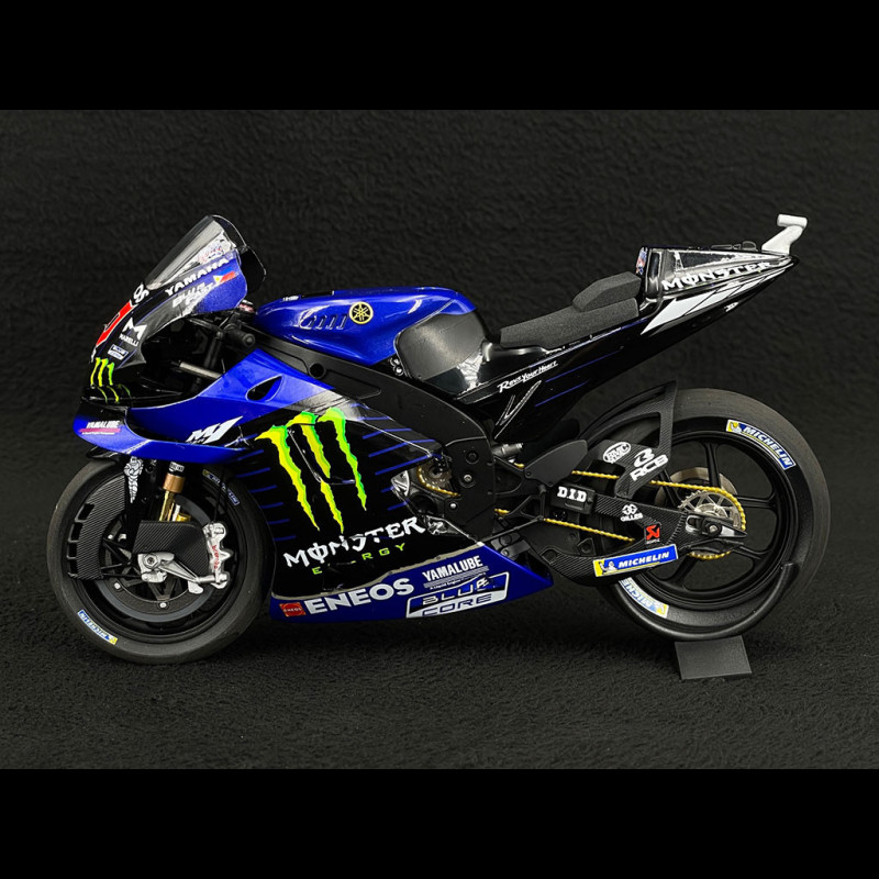Bike It tapis pour moto (Moto GP) bleu