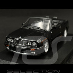 BMW M3 E30 Cabriolet 1988 Black 1/43 Minichamps 940020334
