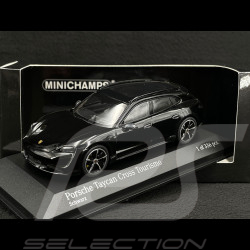 Porsche Taycan Turbo S Cross Turismo 2022 Noir 1/43 Minichamps 410069302