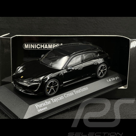 Porsche Taycan Turbo S Cross Turismo 2022 Noir 1/43 Minichamps 410069302