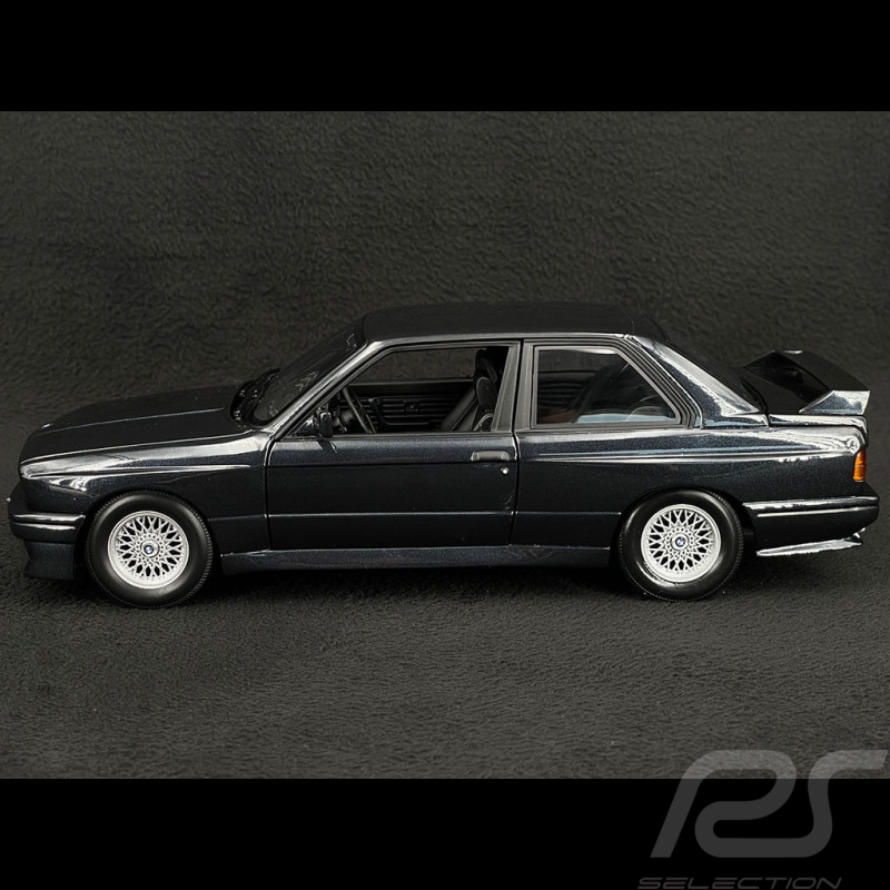 BMW M3 E30 Street Evo 1989 Bleu Foncé Métallique 1/18 Minichamps 180020308