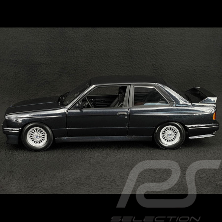BMW M3 E30 Street Evo 1989 Dark Blue Metallic 1/18 Minichamps 180020308