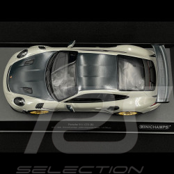 Porsche 911 GT3 RS Type 991 Weissach Package 2019 Gris Craie 1/18 Minichamps 155068226