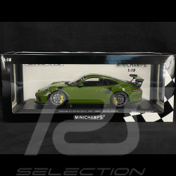 Porsche 911 GT3 RS Type 991 2019 Vert Olive 1/18 Minichamps 155068234