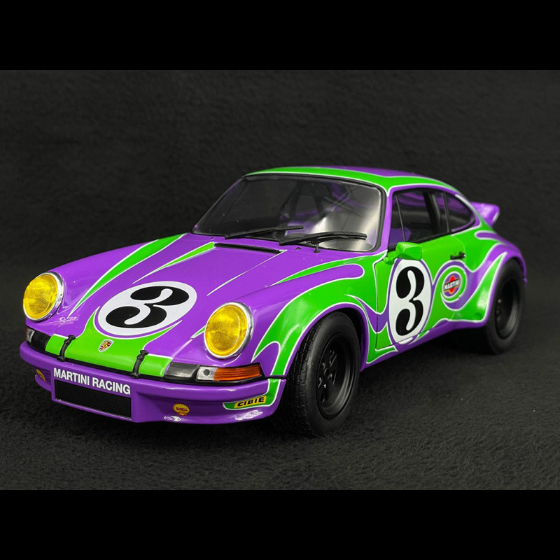 Porsche 911 RSR n° 3 Purple Hippy Tribute Martini 1973 Purple