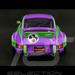 Porsche 911 1973 Purple Hippy Tribute Martini Viola / Grün 1/18 Solido S1801117