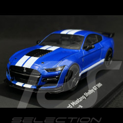 Ford Mustang GT500 2020 Bleu 1/43 Solido S4311501