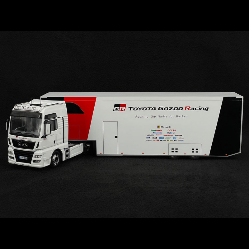 MAN TGX XXL D38 2019 WRC Toyota Gazoo Racing Transporter 1/43 Ixo Models  TTR020