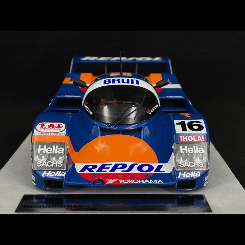 Porsche 962 C n° 16 24h Le Mans 1991 1/18 Tecnomodel TM18-271A