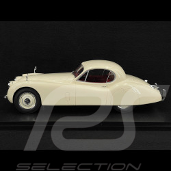 Jaguar XK120 FHC 1951 Cream White 1/18 Cult Scale CML182-1