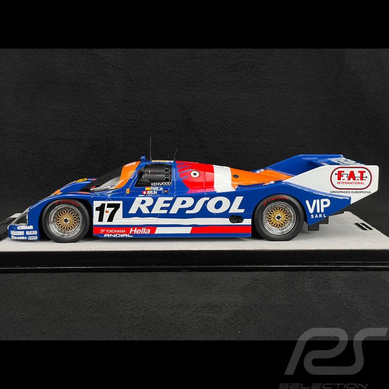 Porsche 962 C n° 17 24h Le Mans 1991 1/18 Tecnomodel TM18-271B