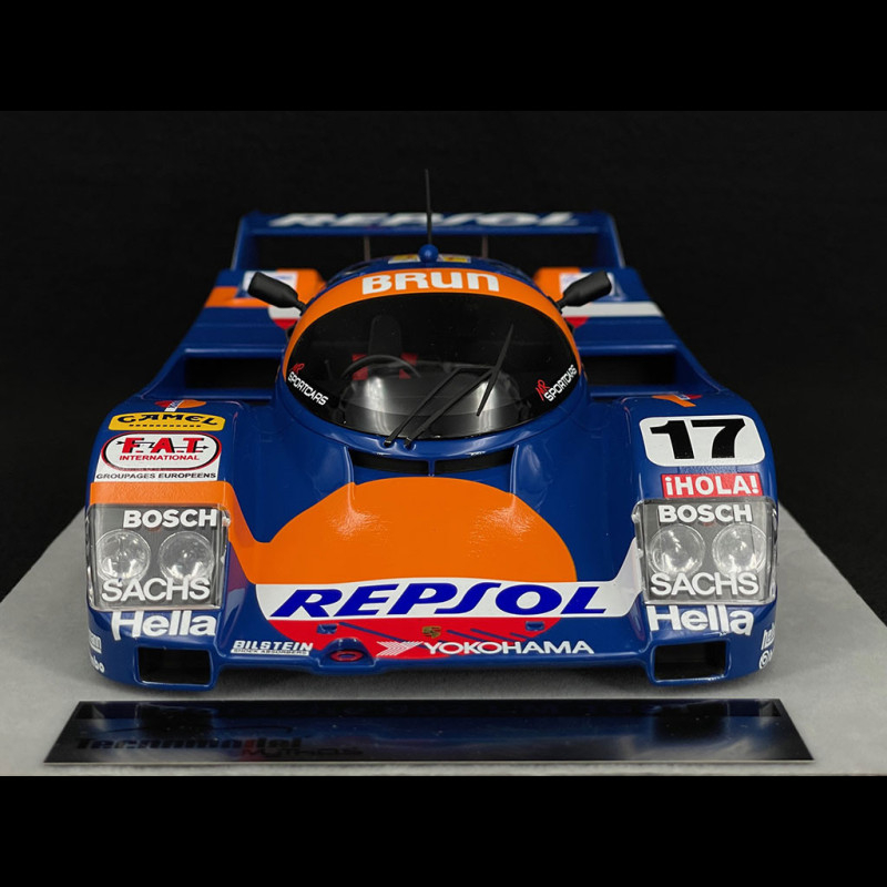 Porsche 962 C n° 17 24h Le Mans 1991 1/18 Tecnomodel TM18-271B
