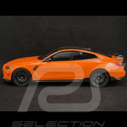 BMW M4 Performance 2021 Orange Feu 1/18 Top Speed TS0393