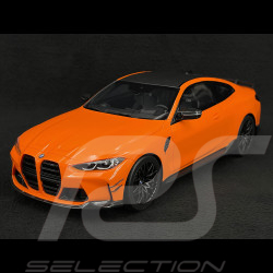 BMW M4 Performance 2021 Orange Feu 1/18 Top Speed TS0393