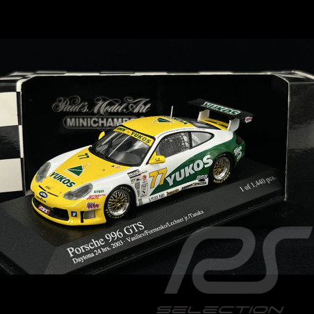 Porsche 911 GTS Type 996 GTS 24h Daytona 2003 n°77 1/43 Minichamps 400036977