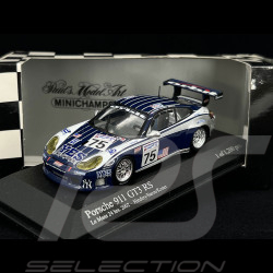 Porsche 911 GT3 RS Type 996 24h Le Mans 2002 n°75 1/43 Minichamps 400026975