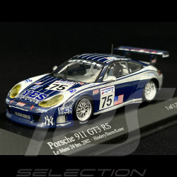 Porsche 911 GT3 RS Type 996 24h Le Mans 2002 n°75 1/43 Minichamps 400026975