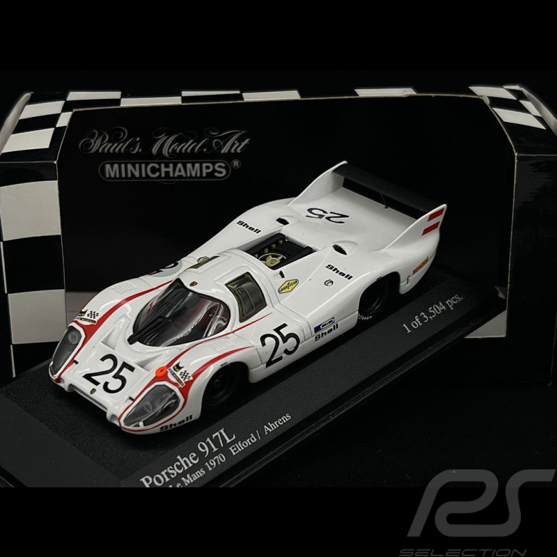 Porsche 917 LH n° 25 24h Le Mans 1970 1/43 Minichamps 400706125