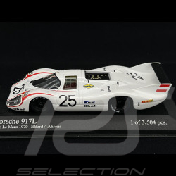 Porsche 917 LH n° 25 24h Le Mans 1970 1/43 Minichamps 400706125