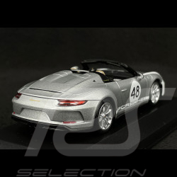 Porsche 911 Speedster Type 991 2019 GT Silber 1/43 Minichamps 410061130