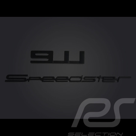 Magnet Porsche 911 Speedster Logo 2er Set Metall Schwarz WAP0502090P911