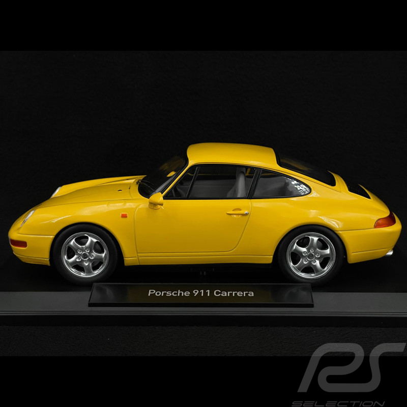 Porsche 911 Carrera Coupé Type 993 1994 Speed Yellow 1/18 Norev 187596