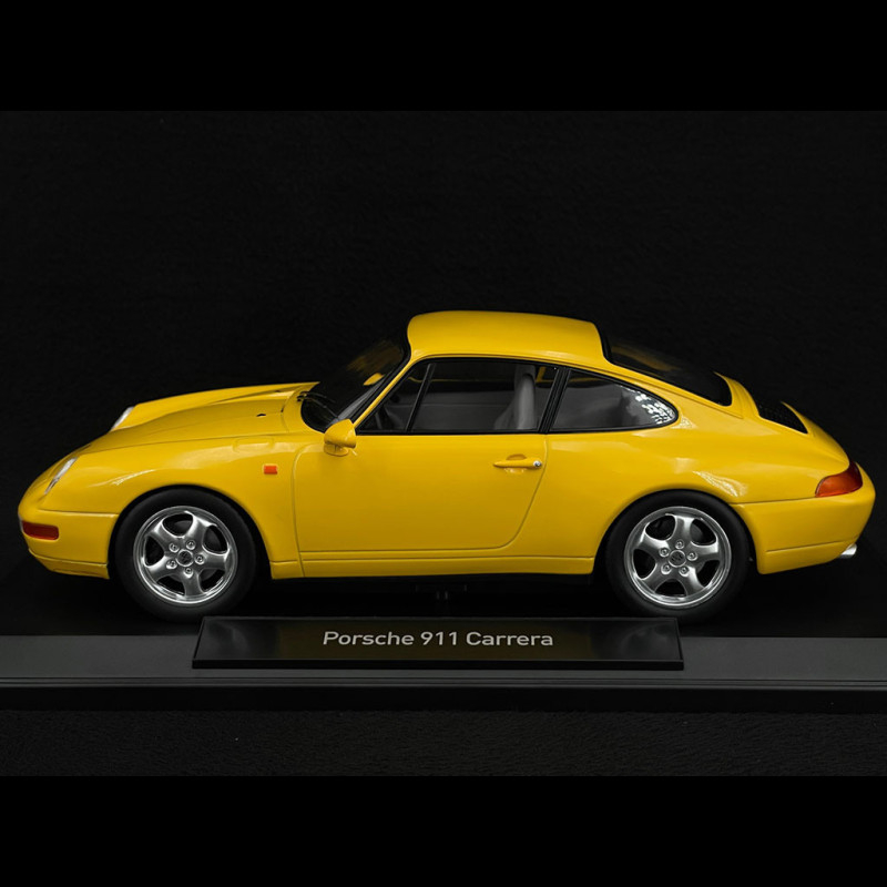 Porsche 911 Carrera Coupé Type 993 1994 Speed Yellow 1/18 Norev 187596