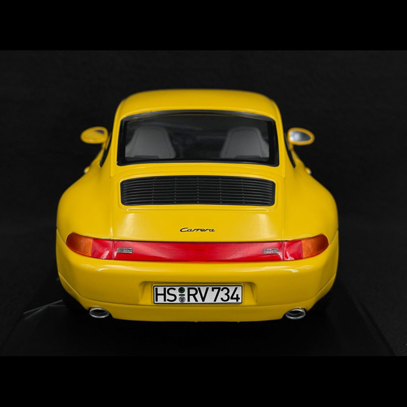 Porsche 911 Carrera Coupé Type 993 1994 Speed Yellow 1/18 Norev 187596