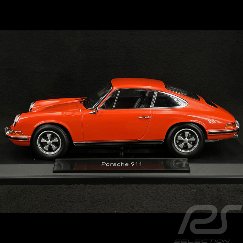 Porsche 911 E 1970 Orange Tangerine 1/18 Norev 187628
