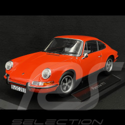 Porsche 911 E 1970 Tangerine Orange 1/18 Norev 187628