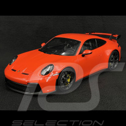 Porsche 911 GT3 Type 992 2021 Lavaorange 1/18 Minichamps 117069000