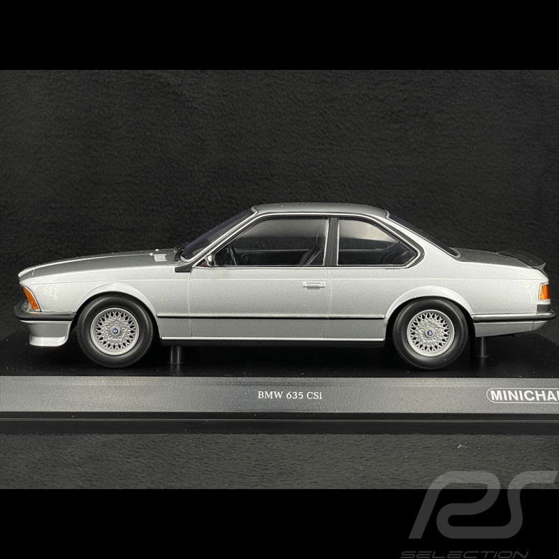 BMW 635 CSI 1982 Argent 1/18 Minichamps 155028107
