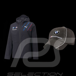 Duo BMW Windjacke Motorsport Puma + BMW Kappe Motorsport Schwarz 701219207-001 / 023089-01 - Herren