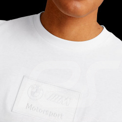 BMW T-shirt M Motorsport Logo Puma Weiß 538141-02 - Herren