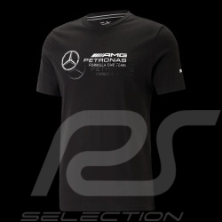 Mercedes AMG T-shirt Petronas F1 Graphic logo Puma Black 538482-01 - men